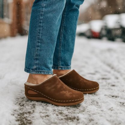 veloraea- ergonomic and non-slip winter slippers for pain relief
