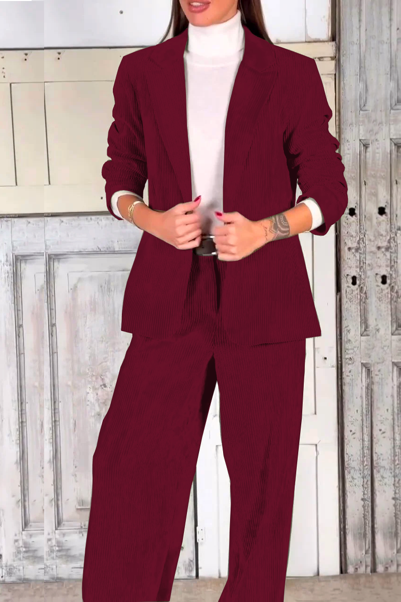 New Arrival 🔥 Women's Casual Corduroy Suit