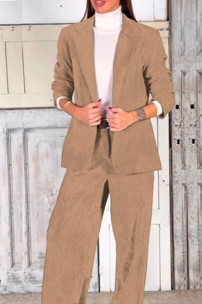 New Arrival 🔥 Women's Casual Corduroy Suit