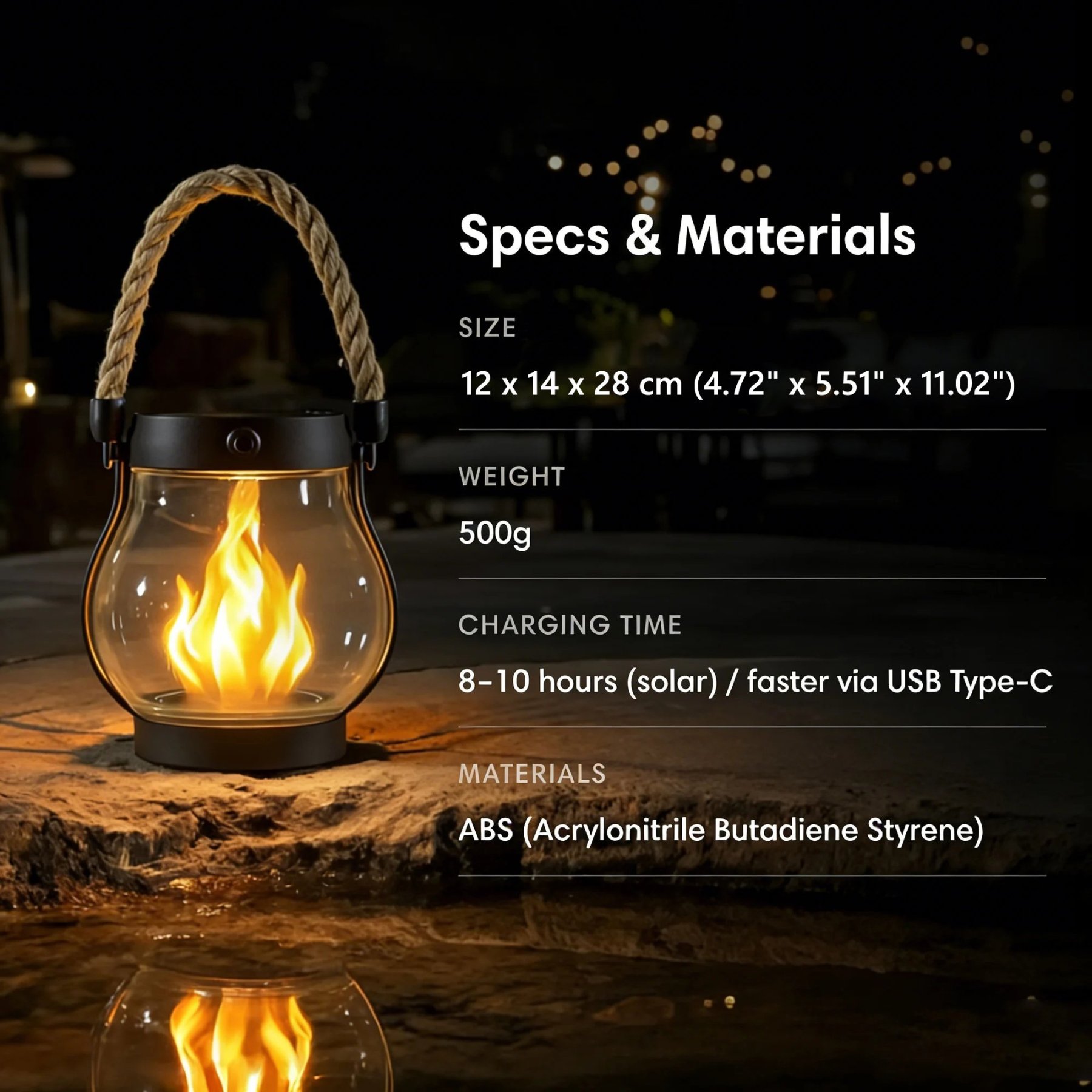 🔥 Solar Garden Lanterns – No Wiring, Auto-On at Dusk! Last Chance Before They're Gone!