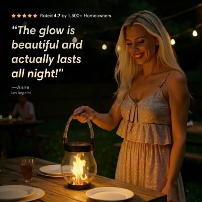 🔥 Solar Garden Lanterns – No Wiring, Auto-On at Dusk! Last Chance Before They're Gone!