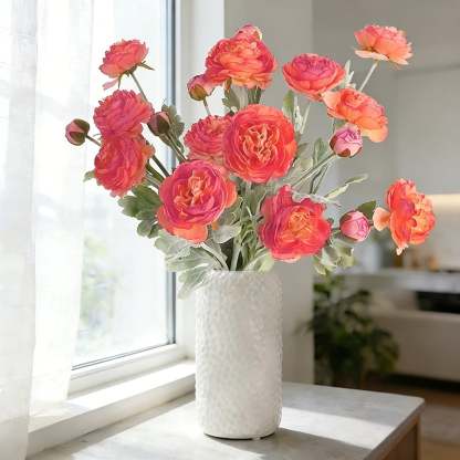 🌸 Lifelike Luxury Peony Flowers – The best gift for Mother's Day! 💐✨