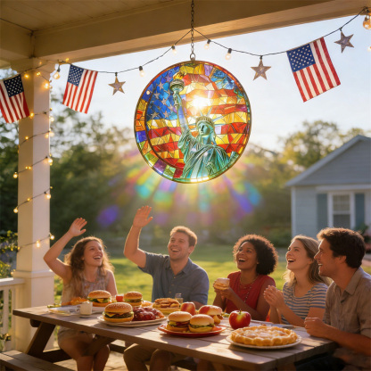 Not Just a Suncatcher - It's a Piece of the American Sky