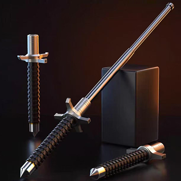 URBANGUARD™Enhanced Retractable Multifunctional Self-Defense Broken Windows Hiking Stick