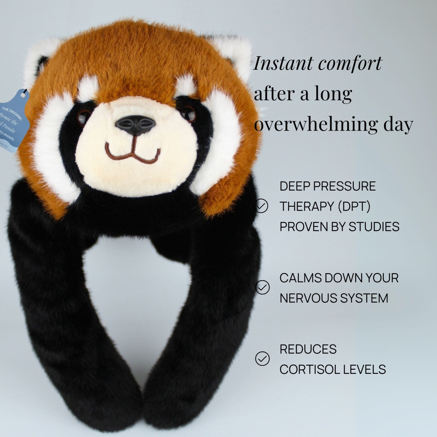 Remie the Red Panda Weighted Animal