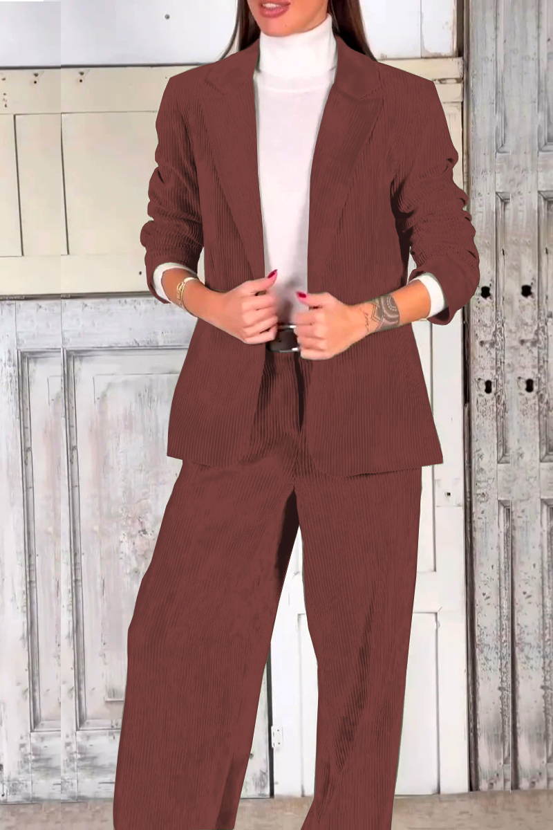 New Arrival 🔥 Women's Casual Corduroy Suit