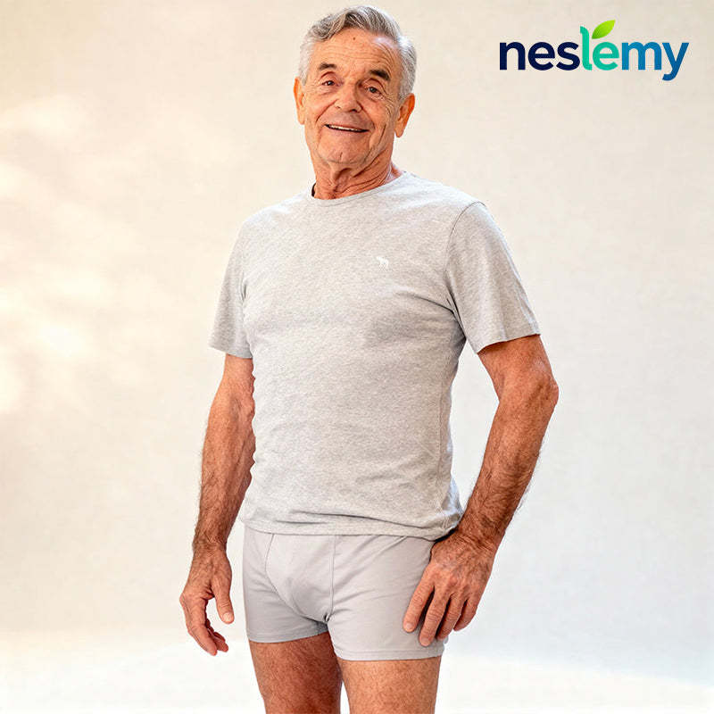 🎋Neslemy  Men’s Washable Incontinence Boxer Briefs