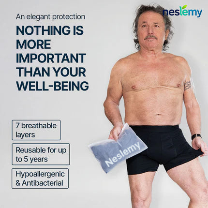 🎋Neslemy  Men’s Washable Incontinence Boxer Briefs