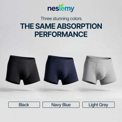 🎋Neslemy  Men’s Washable Incontinence Boxer Briefs