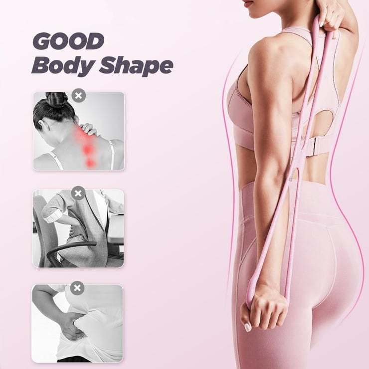 🏆Flash Sale⚡Figure 8 Resistance Bands – Arms & Chest Workout for Women & Men – TPE Yoga Gym Fitness