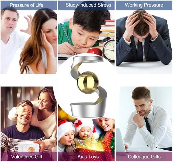 🎁Gravity Defying Kinetic Desk Toy