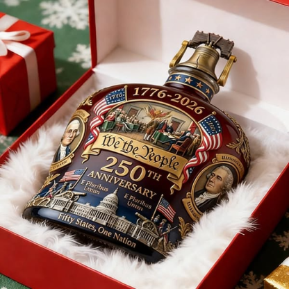 U.S. 250th Anniversary Commemorative Whiskey Decanter 1776-2026 (🎁BUY 2 FREE SHIPPING)