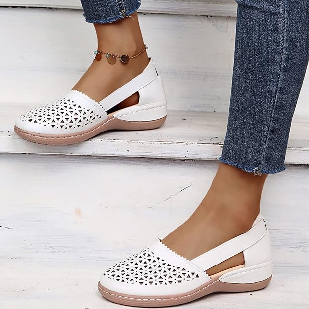Women Wedges Orthopedic Hollow Out Sandals