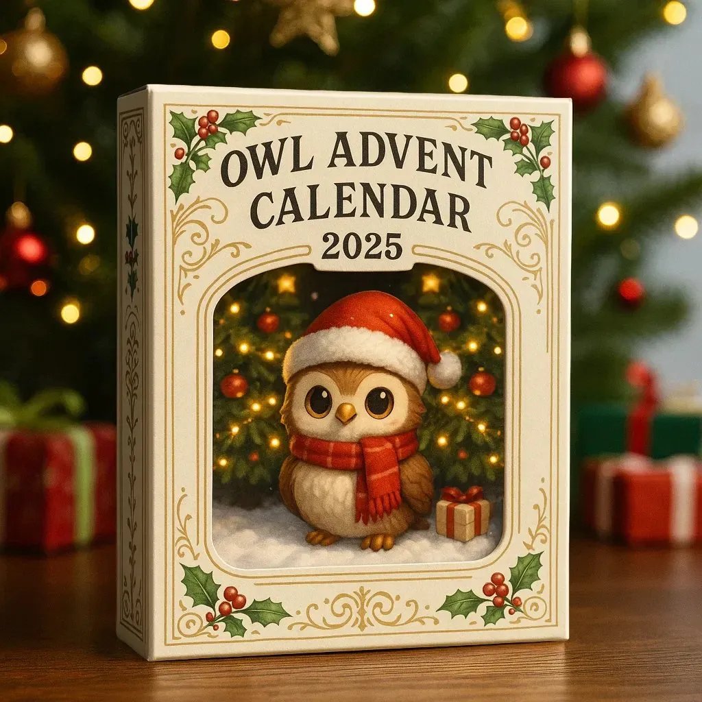 🎁🔥Last Day 49% OFF - Owl Advent Calendar 2026🎁 24 Gifts Inside!