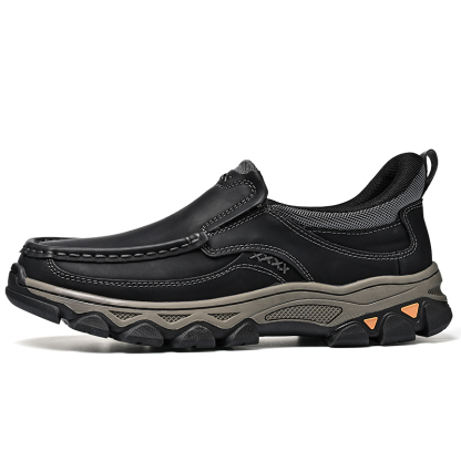 ⏰Promotion 60% OFF - 2026 New Men's Orthopedic Hands-Free Genuine Leather Slip On Loafers