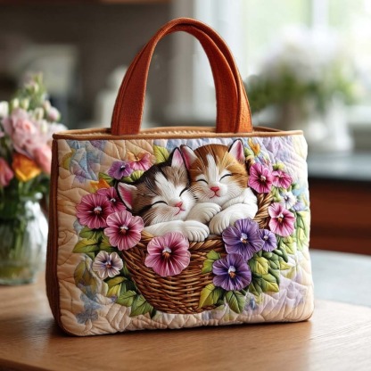 🌟 Limited Time Sale! 🌟 Retro Quilted Tote 👜✨ – Stylish & Practical! 🔥