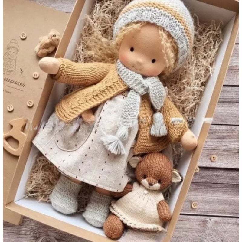 🎁🎁The Best Christmas Gift for Kids-Handmade Waldorf Doll👧(Buy 2 Free Shipping)