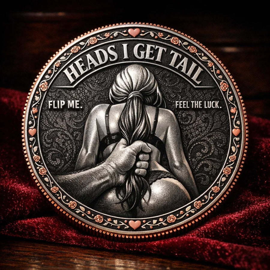 🌹Limited Sale 60% OFF -❤Heads I Get Tail / Tails I Get Head Commemorative Gift