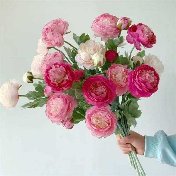 🌸 Lifelike Luxury Peony Flowers – The best gift for Mother's Day! 💐✨