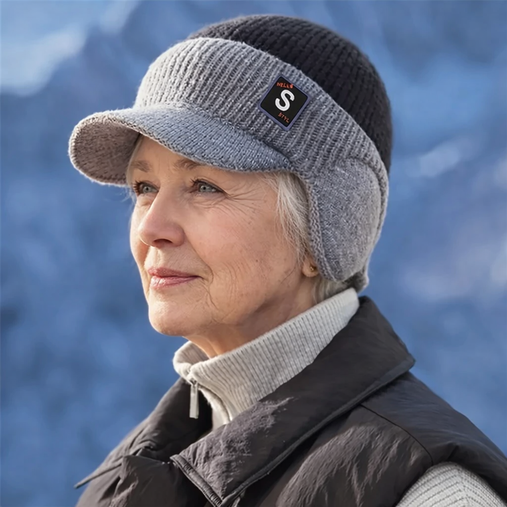 ❄️ Winter Knitted Earflap Hat