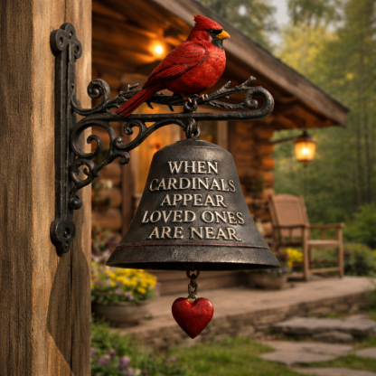 🔥🔥New Year Gift--Cardinals Memorial Garden Bell
