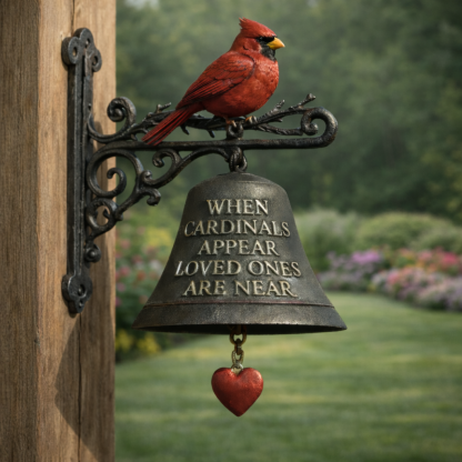 🔥🔥New Year Gift--Cardinals Memorial Garden Bell