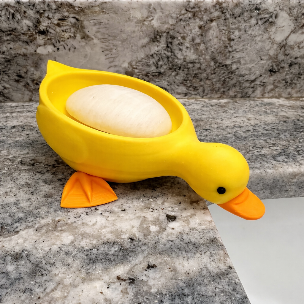 Adorable Duck Soap Dish – Your Bathroom's New Best Friend! 🦆🧼✨
