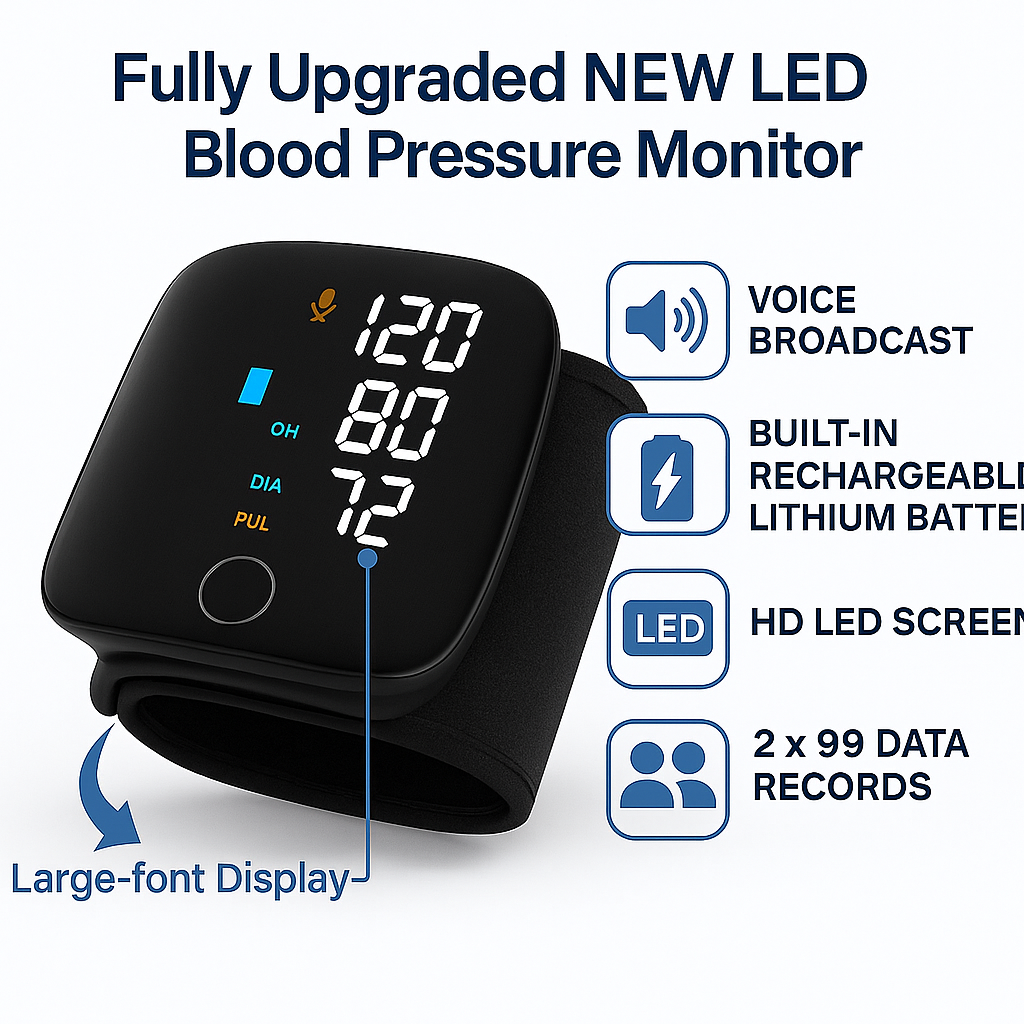 Novella Health™ - Clinical-Grade BP Monitor