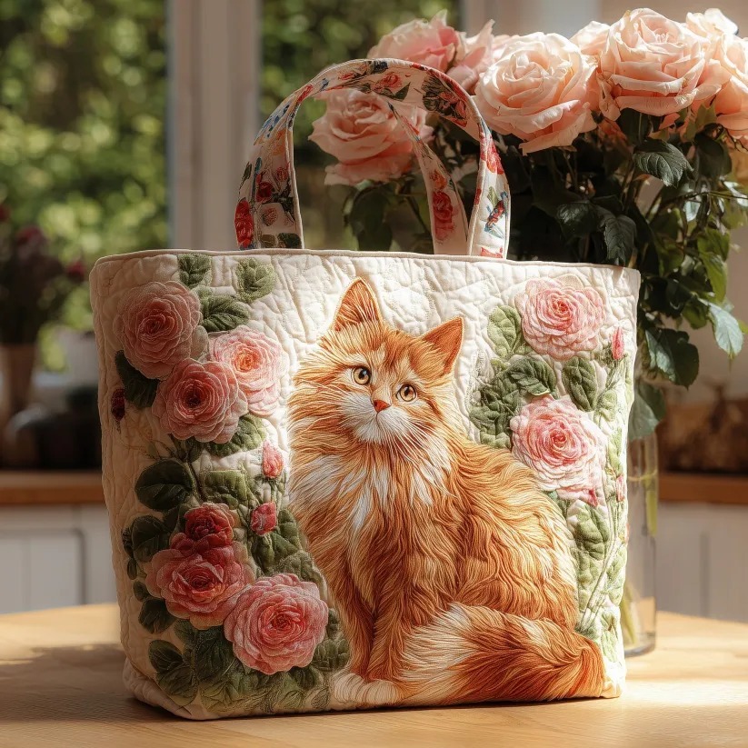 🎁❤️Interesting Quilted Tote Bag