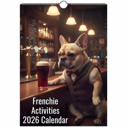 Golden Retriever dog Calendar 2026 - Daily Activities