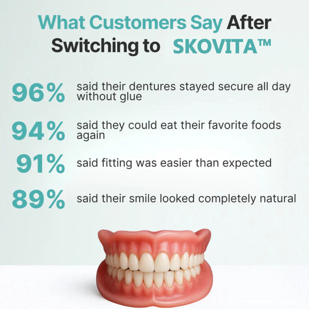 🌎Ends Today: 70% OFF! ⏰SkolayVita™ Medical Full Denture with Strong Suctiond🦷Obtain Relevant Association Certification