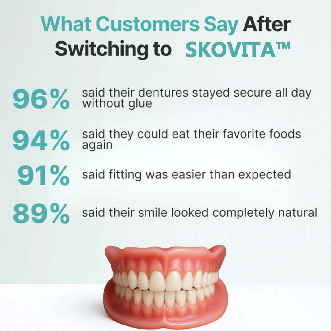 🌎Ends Today: 70% OFF! ⏰SkolayVita™ Medical Full Denture with Strong Suctiond🦷Obtain Relevant Association Certification