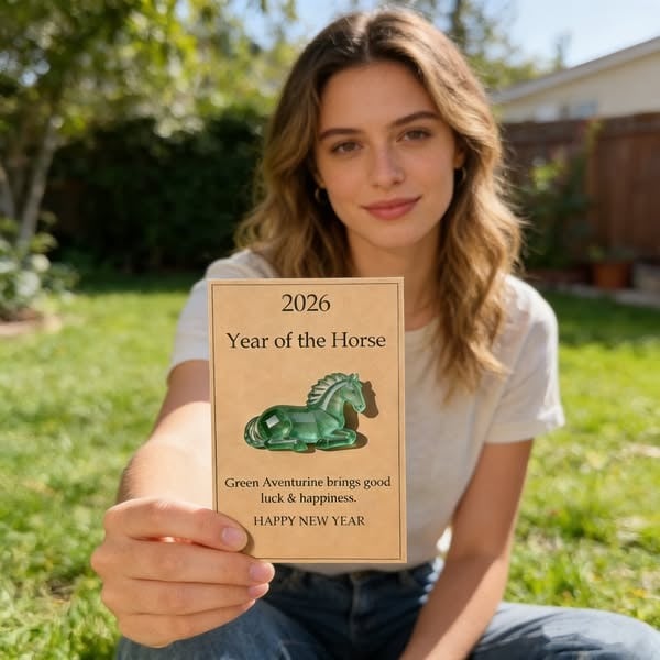 🐎Lucky Crystal Horse — A Symbol of Strength & New Beginnings (2026)🍀