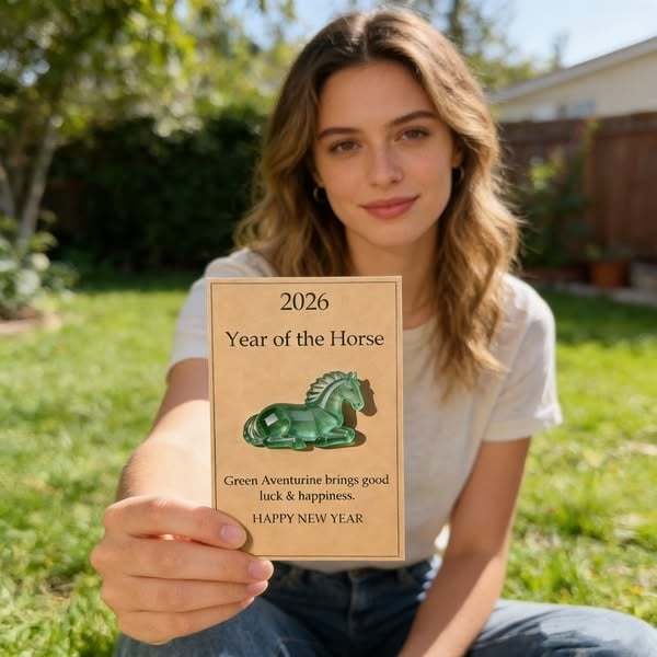 🐎Lucky Crystal Horse — A Symbol of Strength & New Beginnings (2026)🍀