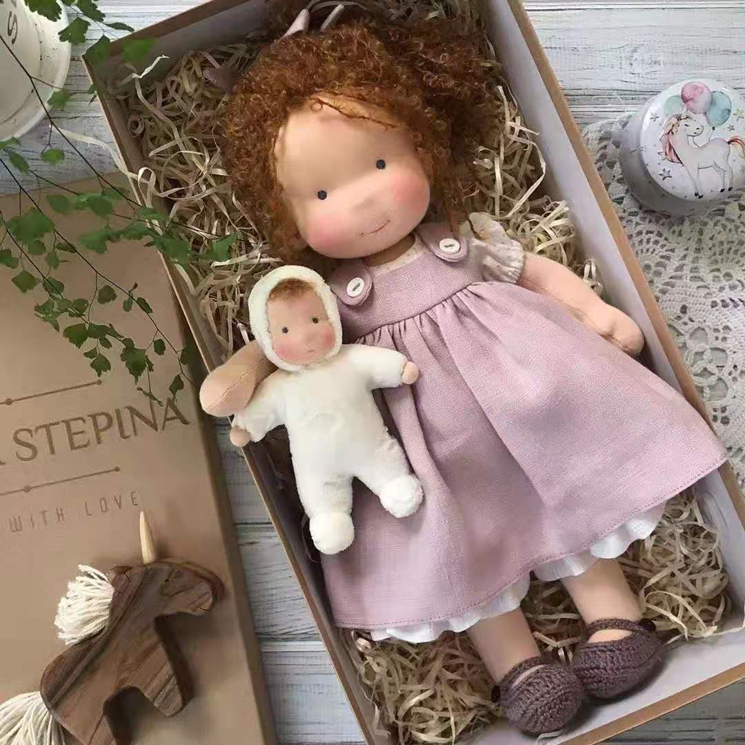 🎁🎁The Best Christmas Gift for Kids-Handmade Waldorf Doll👧(Buy 2 Free Shipping)