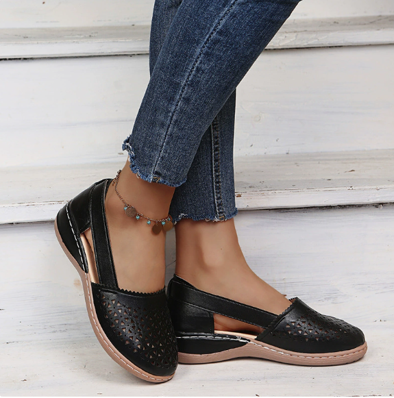 Women Wedges Orthopedic Hollow Out Sandals