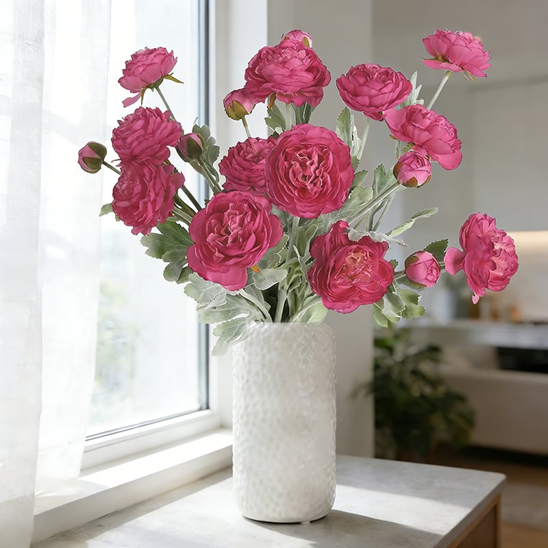 🌸 Lifelike Luxury Peony Flowers – The best gift for Mother's Day! 💐✨
