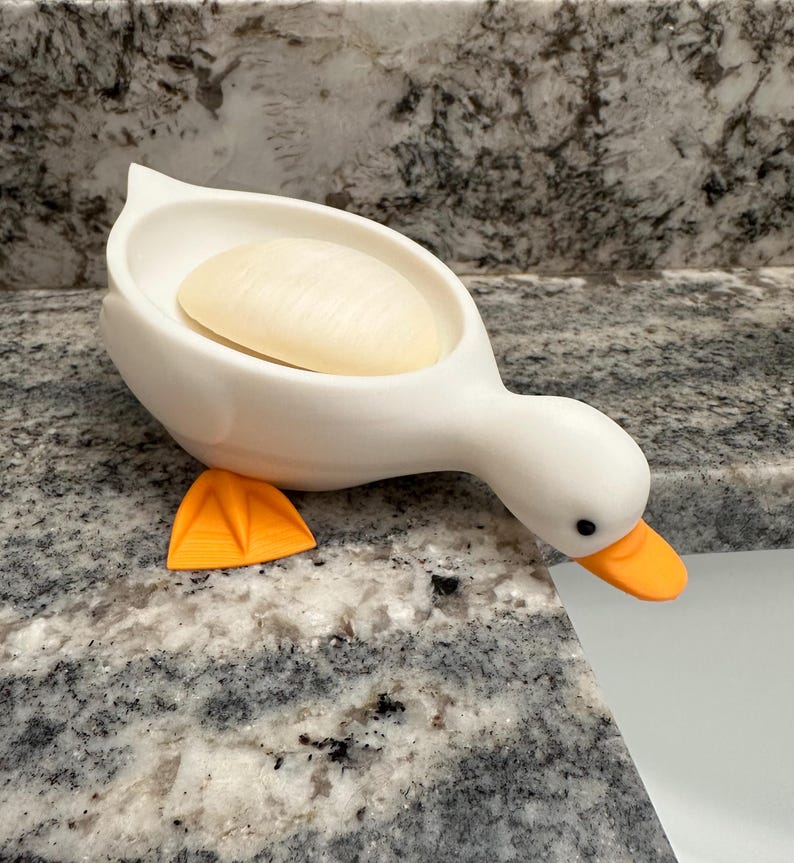 Adorable Duck Soap Dish – Your Bathroom's New Best Friend! 🦆🧼✨
