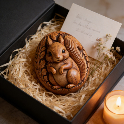 Animal Easter Carving Craft Egg