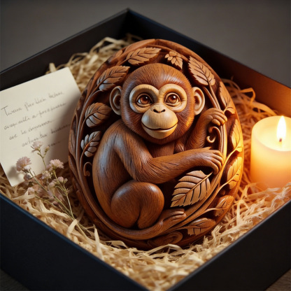 Animal Easter Carving Craft Egg