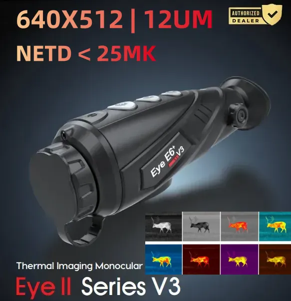 Prémiový termovízny monokulár s vysokým rozlíšením a dlhou detekciou