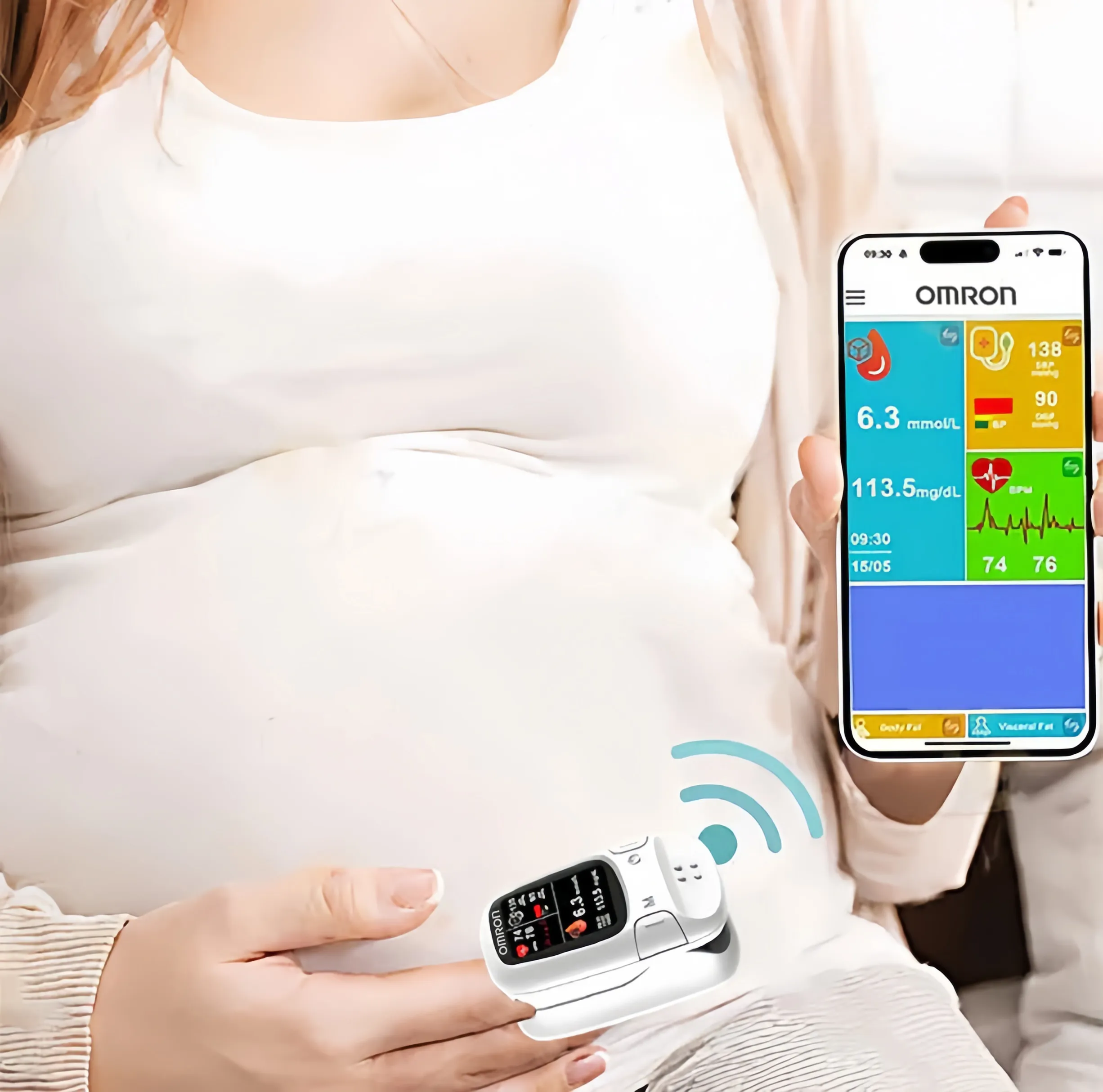 🩸 Glukosemessgerät ohne Stechen – 11-in-1 Gesundheitsmonitor | Schmerzfreie Messung für Zuhause 📊