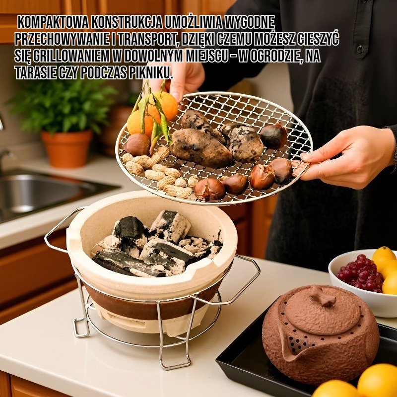 Element grzewczy do grilla – zbliżenie