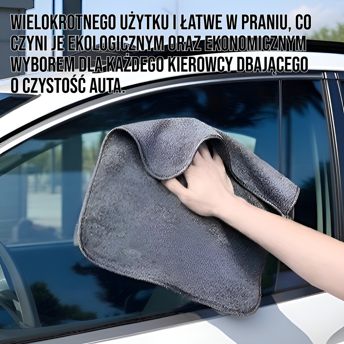 Wysoka chłonność ręczników samochodowych