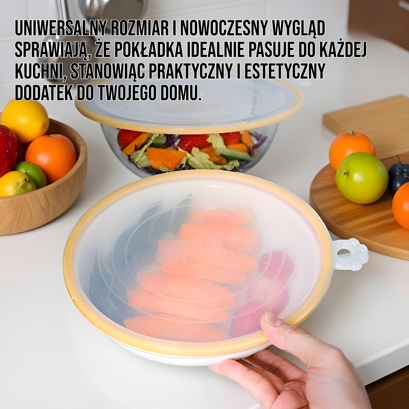 Pokładka silikonowa łatwa w czyszczeniu