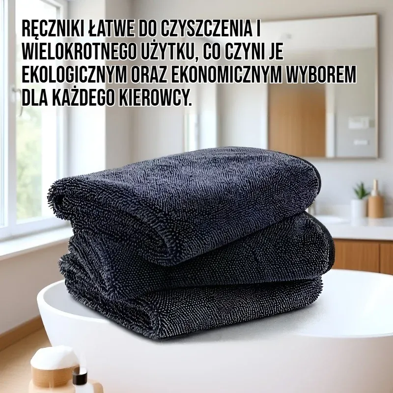 Ręcznik do polerowania lakieru samochodowego