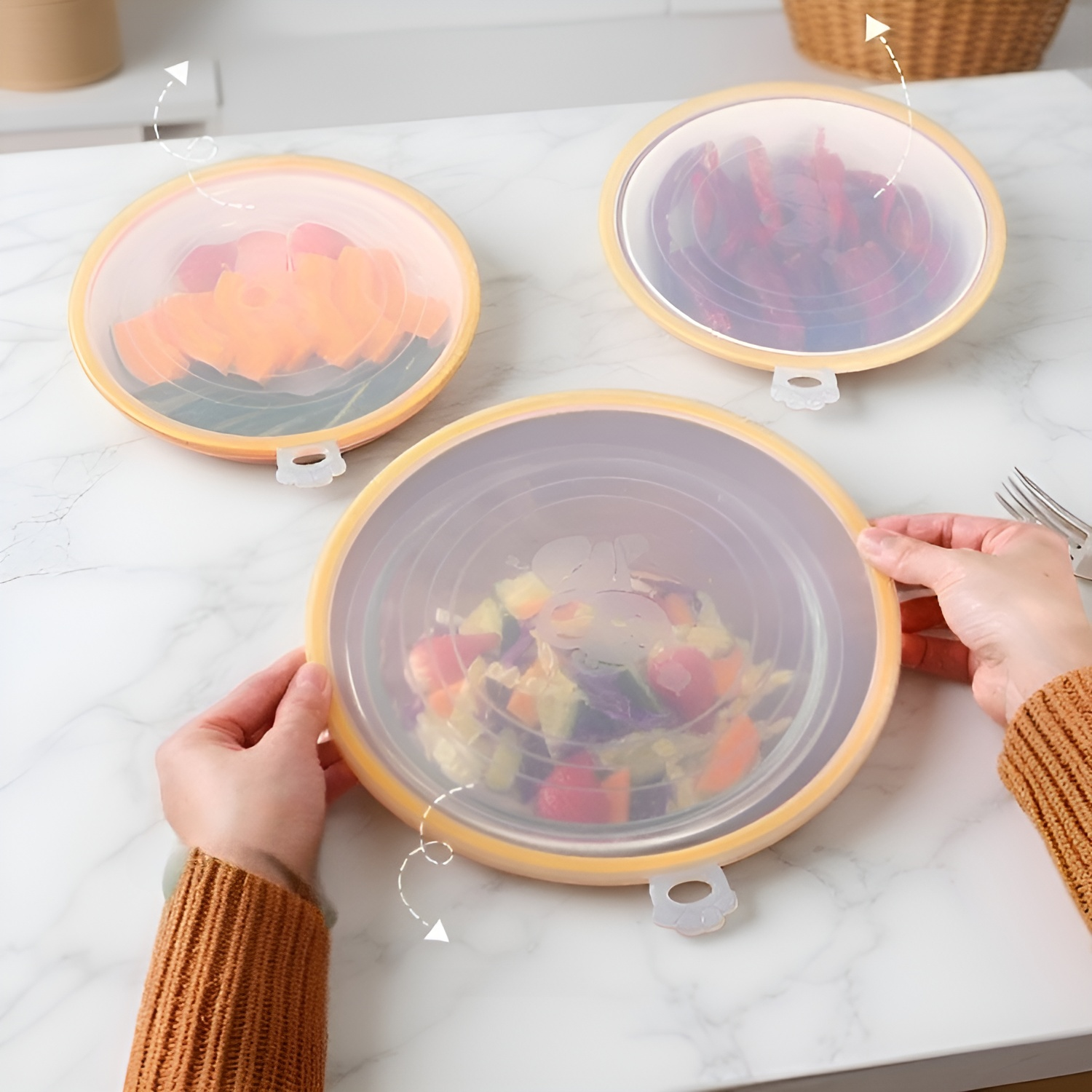 Podkładka silikonowa do pieczenia i gotowania