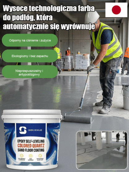 Samopoziomująca farba epoksydowa na bazie oleju do podłóg