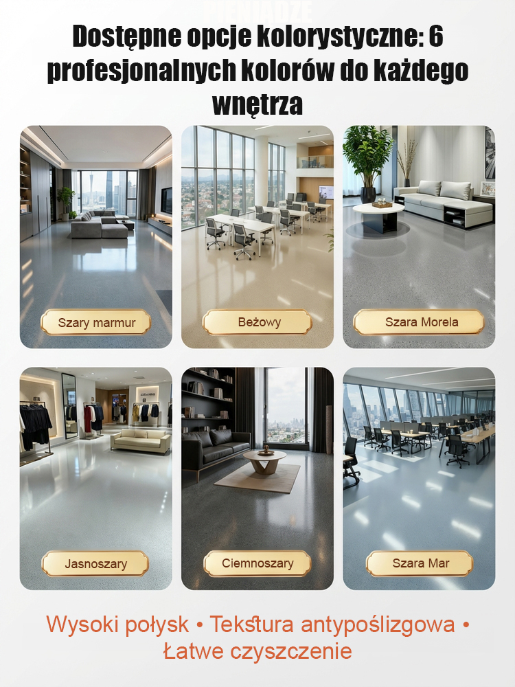 Samopoziomująca farba epoksydowa na bazie oleju do podłóg