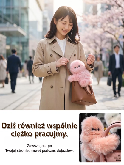 Inteligentna zabawka towarzysząca w formie robotycznego zwierzaka.